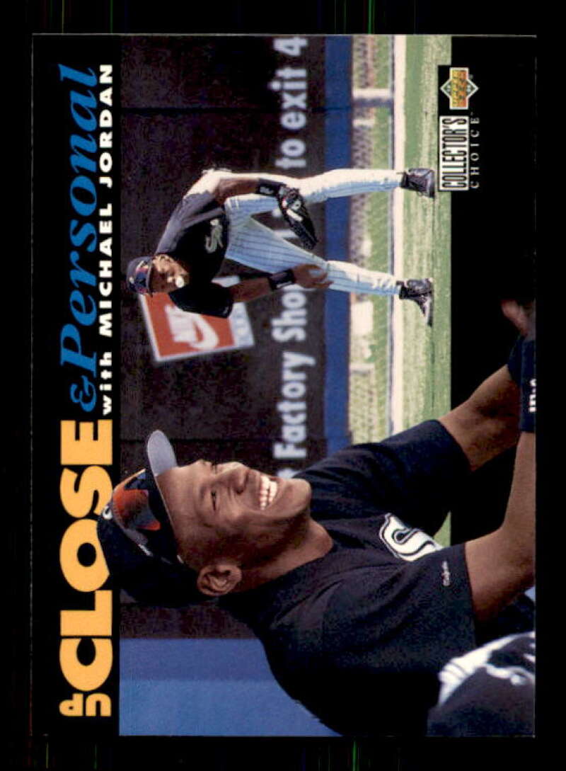 Michael Jordan UP Baseball Rookie Card 1994 Collector's Choice #635 Image 1