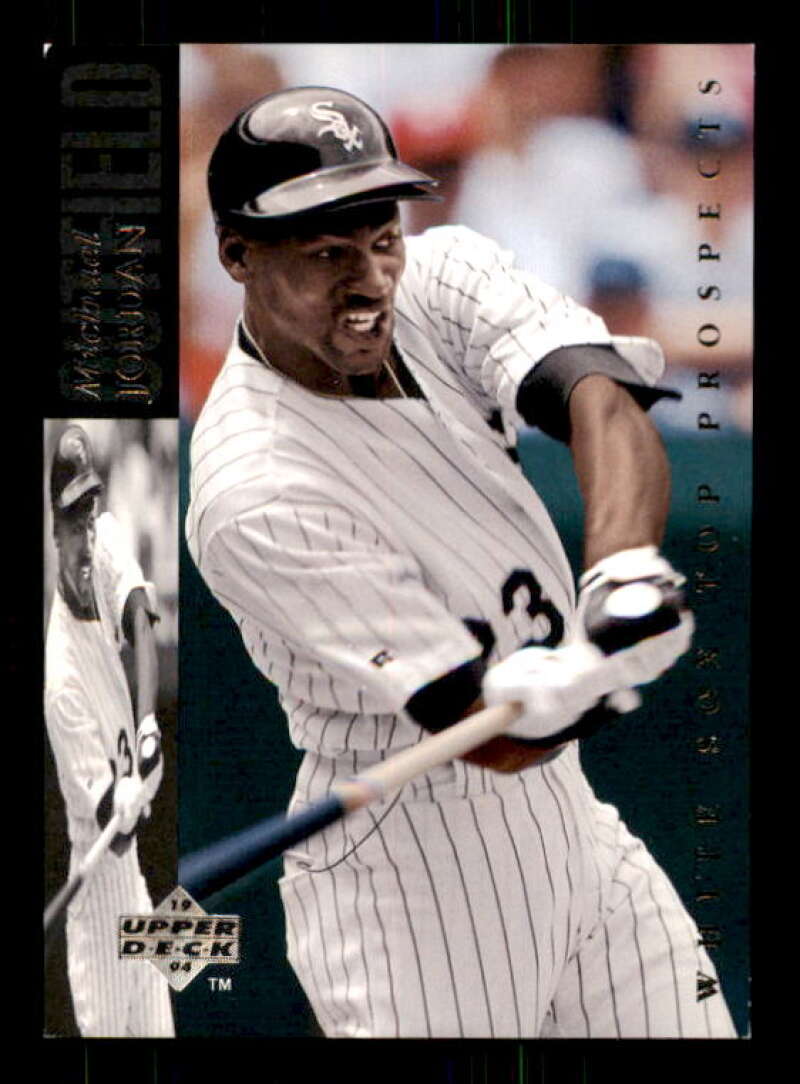 Michael Jordan SILVER Baseball Rookie Card 1994 Upper Deck Minors #MJ23 Image 1