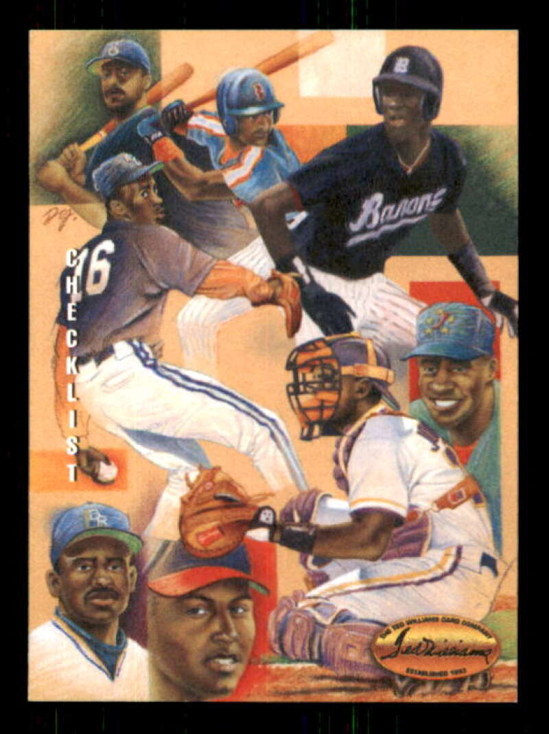 Michael Jordan Baseball Rookie w/ Jeter 1994 Ted Williams Gardiner Collection #9 Image 1