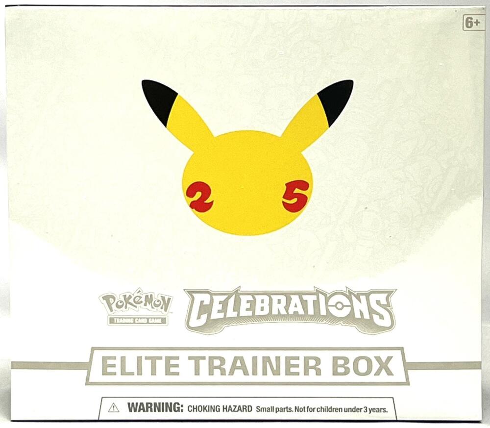 2021 Pokemon: Celebrations Elite Trainer Box  Image 1