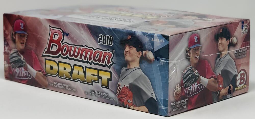 2018 Bowman Draft Jumbo Baseball Hobby Box Ohtani Rookie year!! Image 3