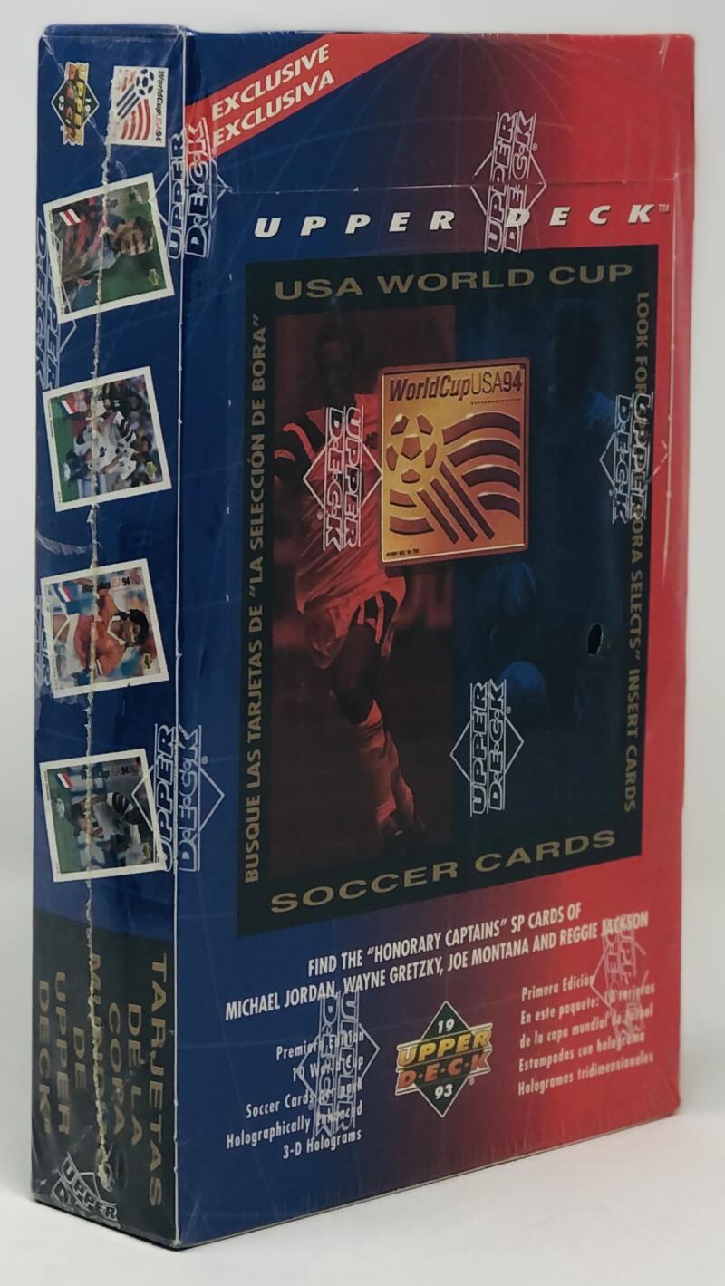 1993-94 Upper Deck USA World Cup Soccer Box Image 1