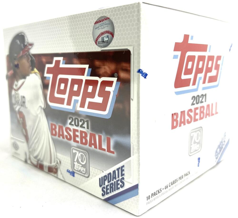 2021 Topps Update Series Baseball Hobby Jumbo Box Image 2