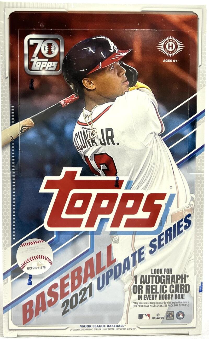 2021 Topps Update Series Baseball Hobby Box Image 1