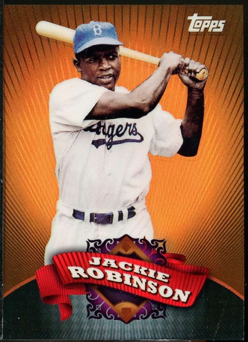 Jackie Robinson Card 2010 Topps Chrome Target Exclusive Refractors #BC5 Image 1