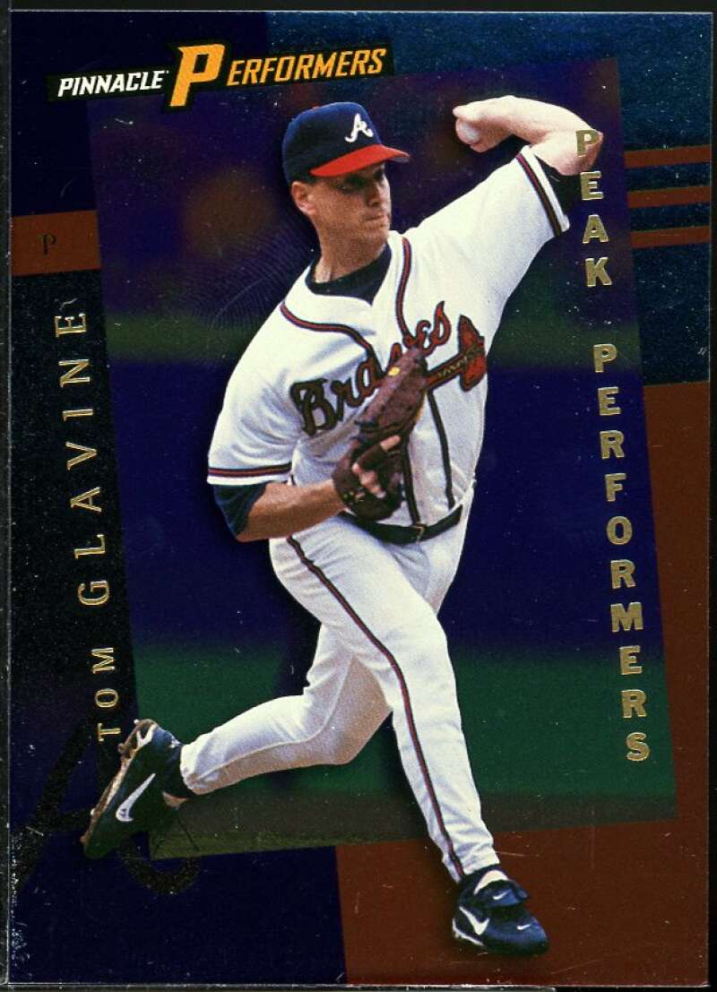 Tom Glavine Card 1998 Pinnacle Performers Peak Performers #53 Image 1