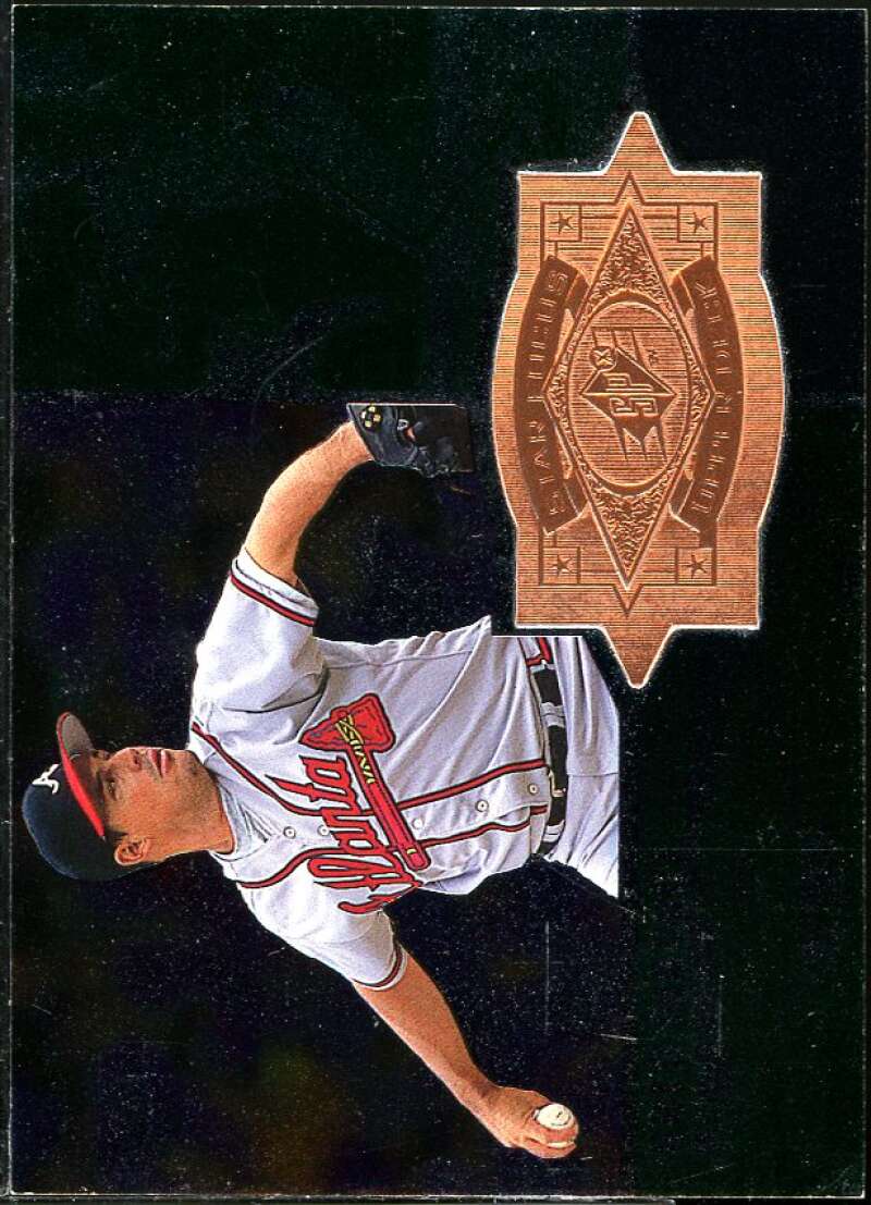 Greg Maddux SF Card 1998 SPx Finite #142 Image 1