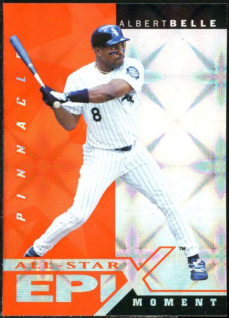 Albert Belle MOM Card 1998 Pinnacle Plus All-Star Epix #10 Image 1