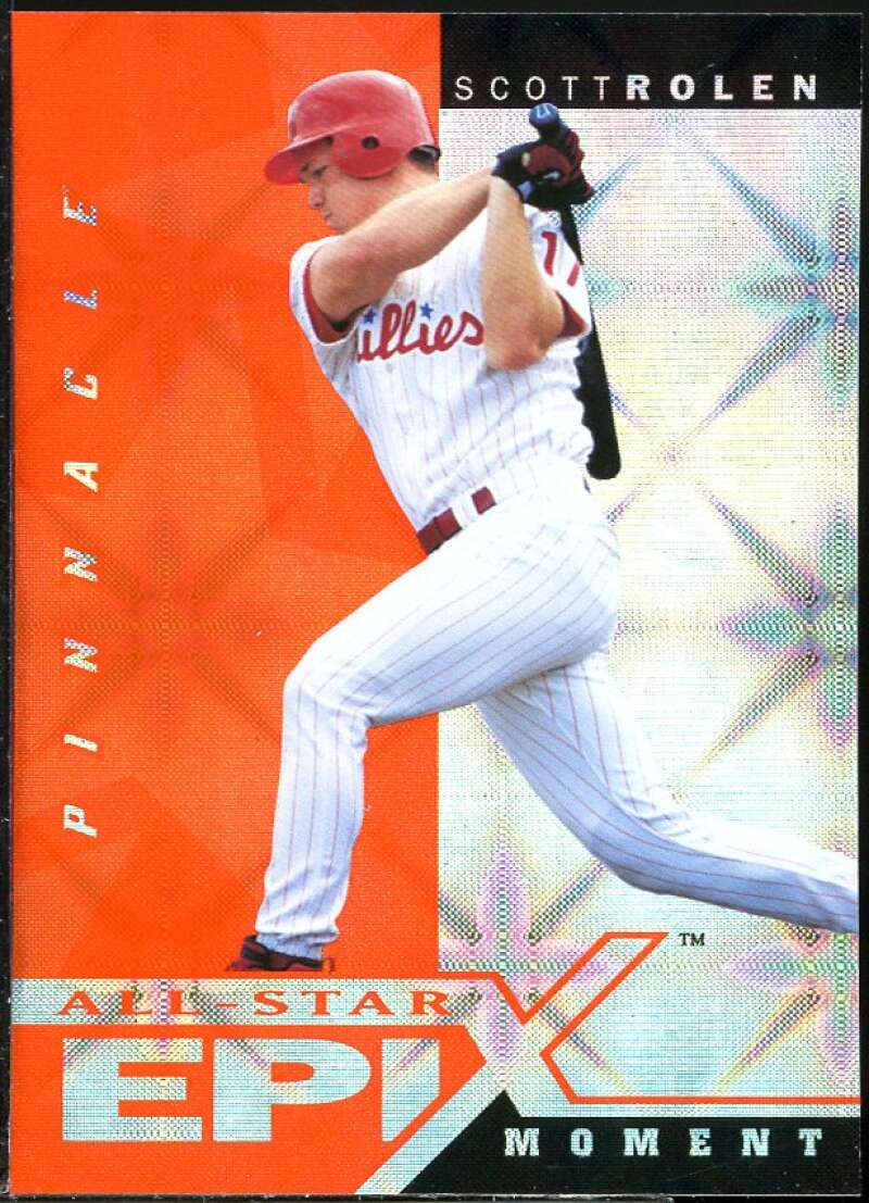 Scott Rolen MOM Card 1998 Pinnacle Plus All-Star Epix #11 Image 1