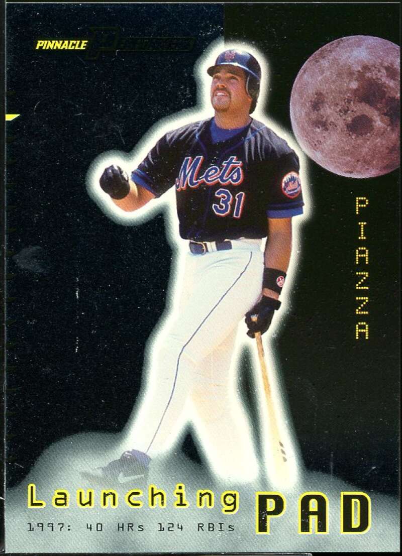 Mike Piazza Card 1998 Pinnacle Performers Launching Pad #20 Image 1