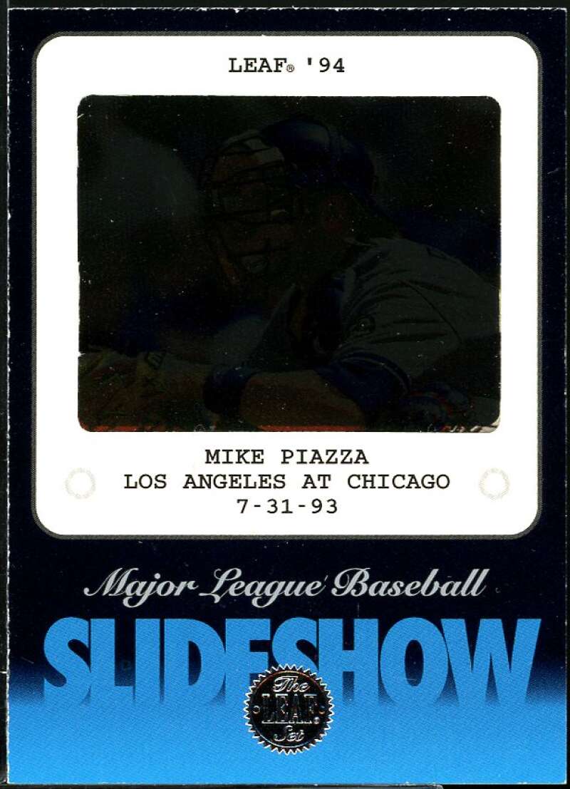 Mike Piazza Card 1994 Leaf Slideshow #2 Image 1