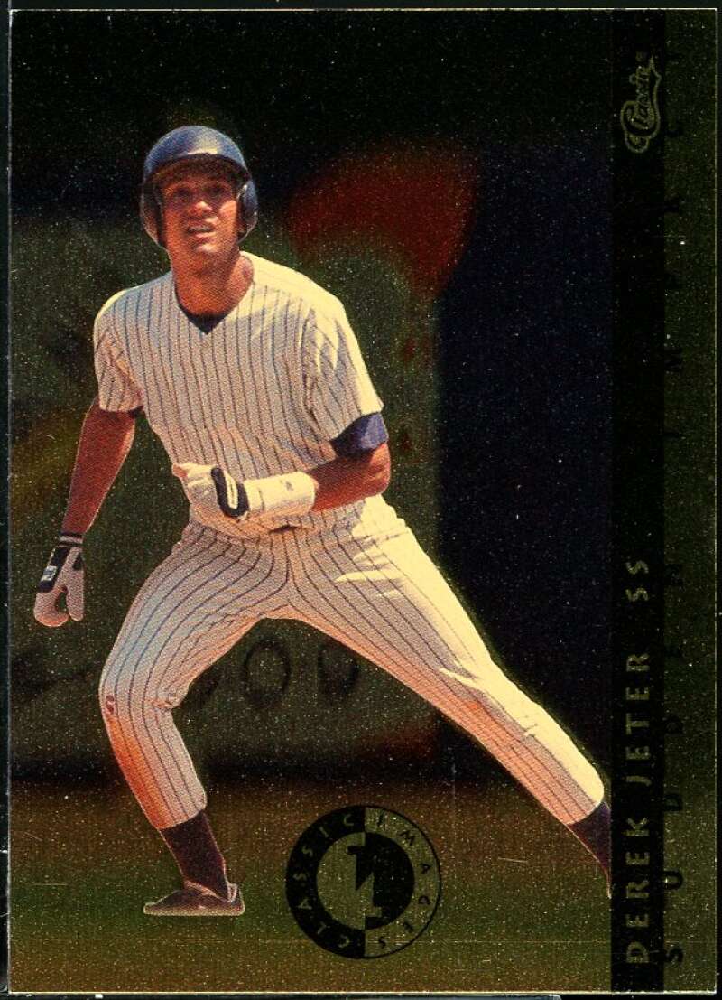 Derek Jeter Rookie Card 1993-94 Images Four Sport Sudden Impact #SI3 Image 1