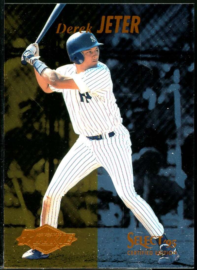 Derek Jeter Rookie Card 1995 Select Certified #122 Image 1