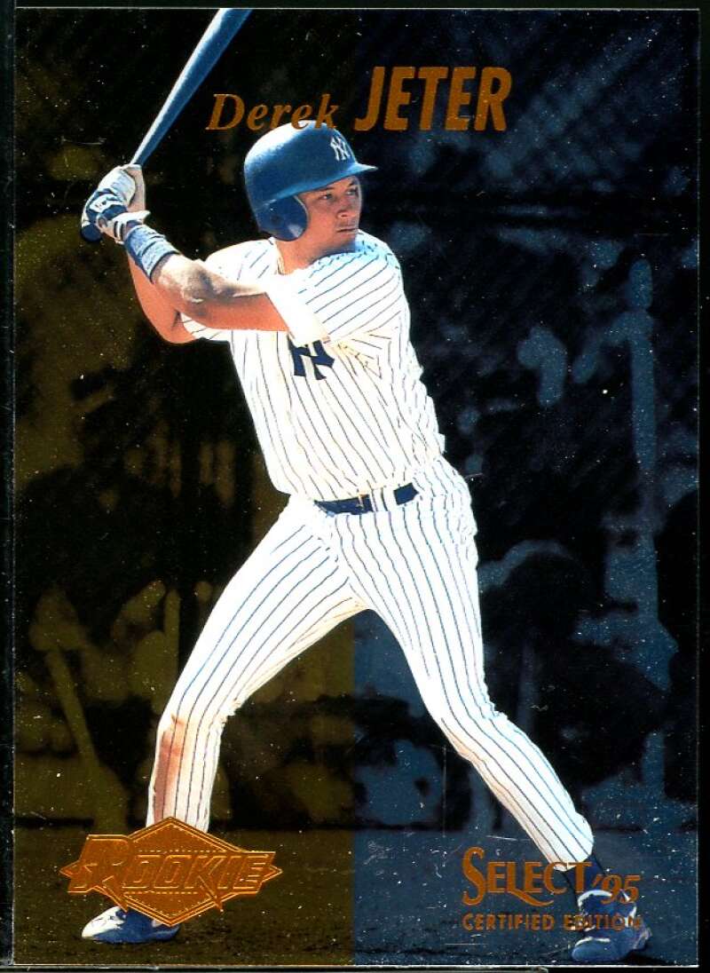 Derek Jeter Rookie Card 1995 Select Certified #122 Image 1