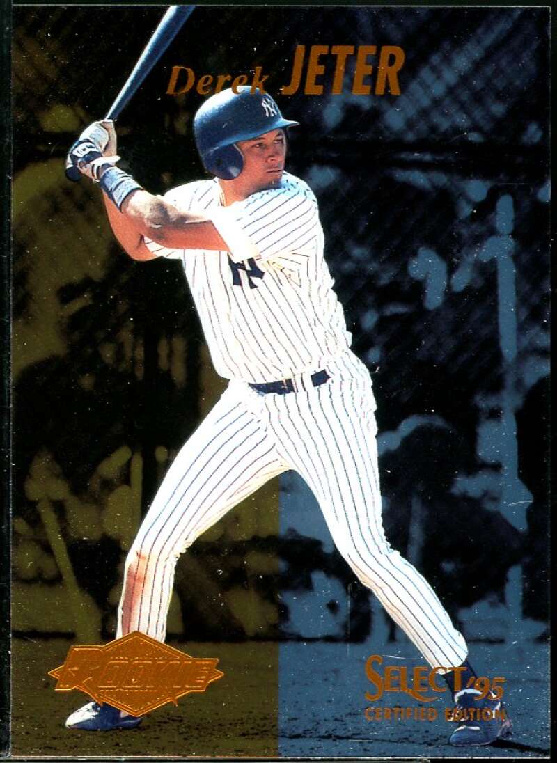 Derek Jeter Rookie Card 1995 Select Certified #122 Image 1