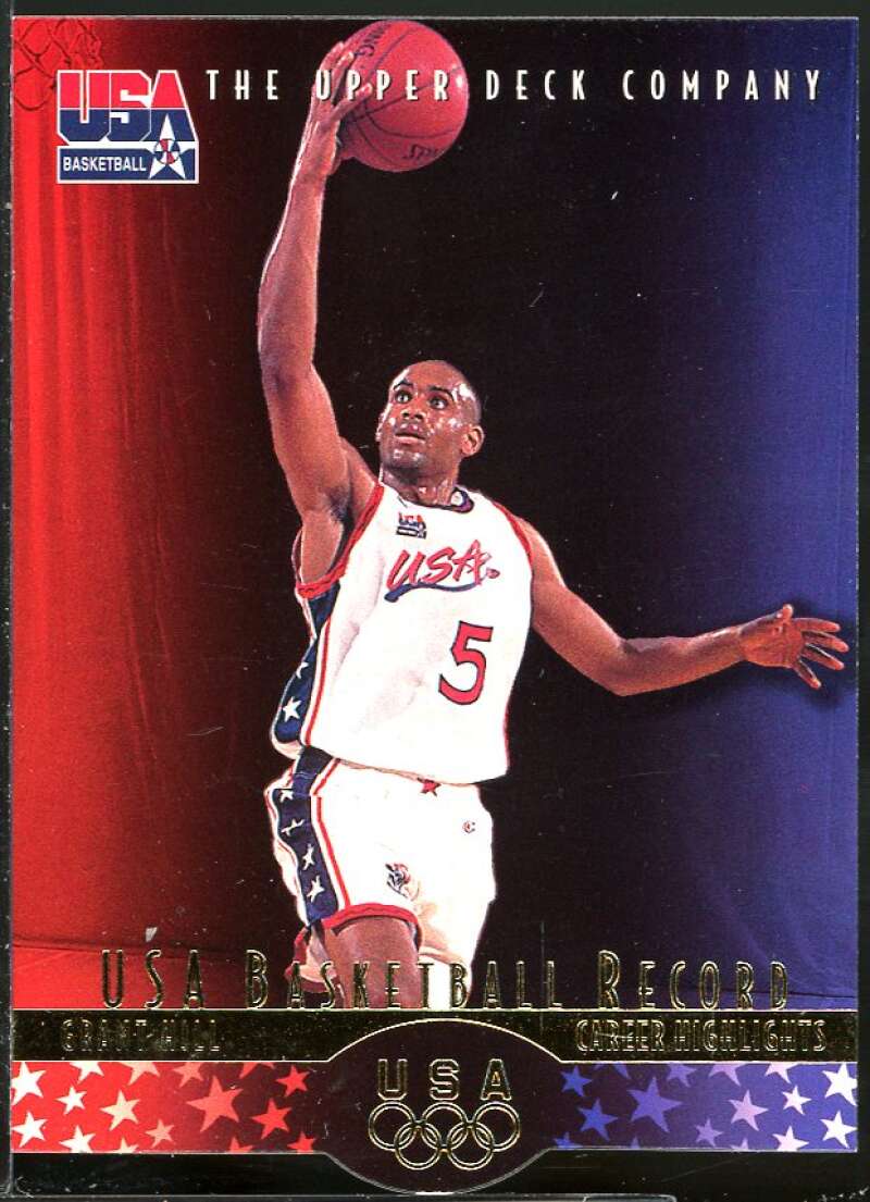 Grant Hill Card 1996 Upper Deck USA #8 Image 1