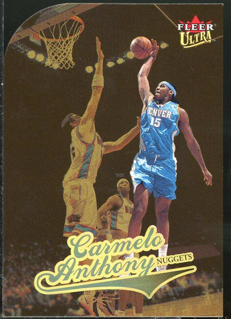 Carmelo Anthony Card 2004-05 Ultra Gold Medallion #121 Image 1