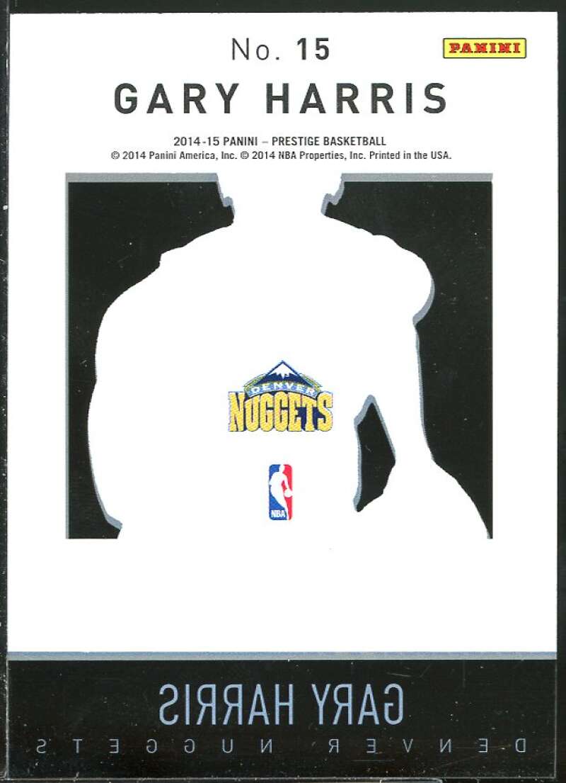 Gary Harris Card 2014-15 Prestige Mystery Rookies #15 Image 2