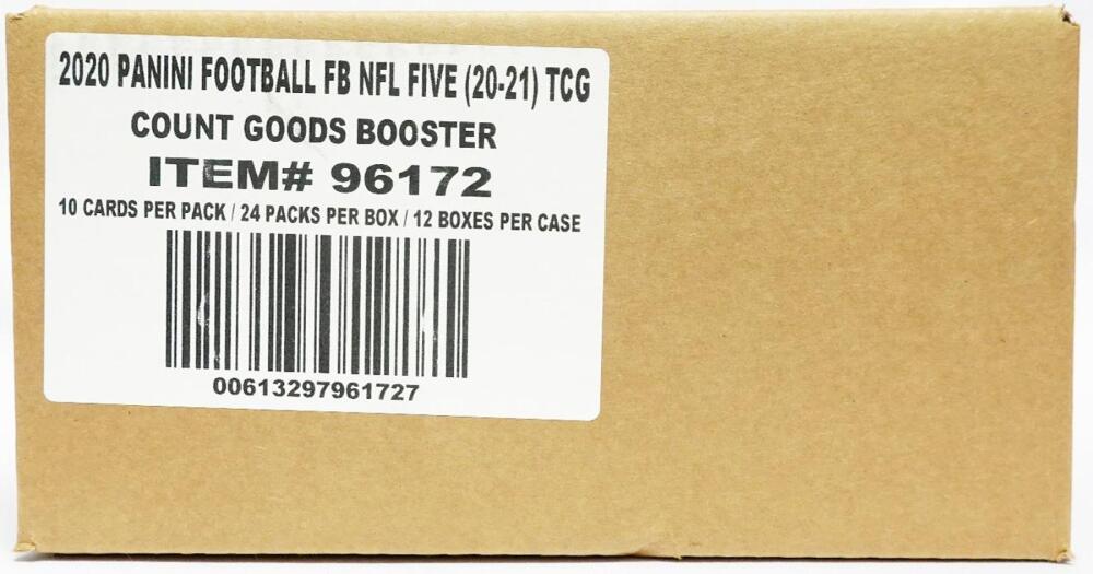 2020 Panini NFL Five Football Trading Card Game Booster 12-Box Case w/Joe Burrow rookie Image 1
