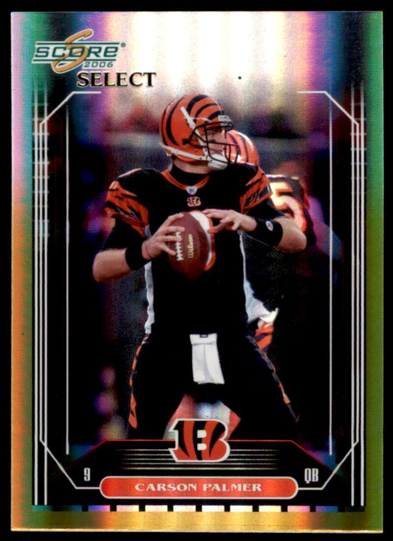 Carson Palmer Card 2006 Score Select Gold #53 Image 1