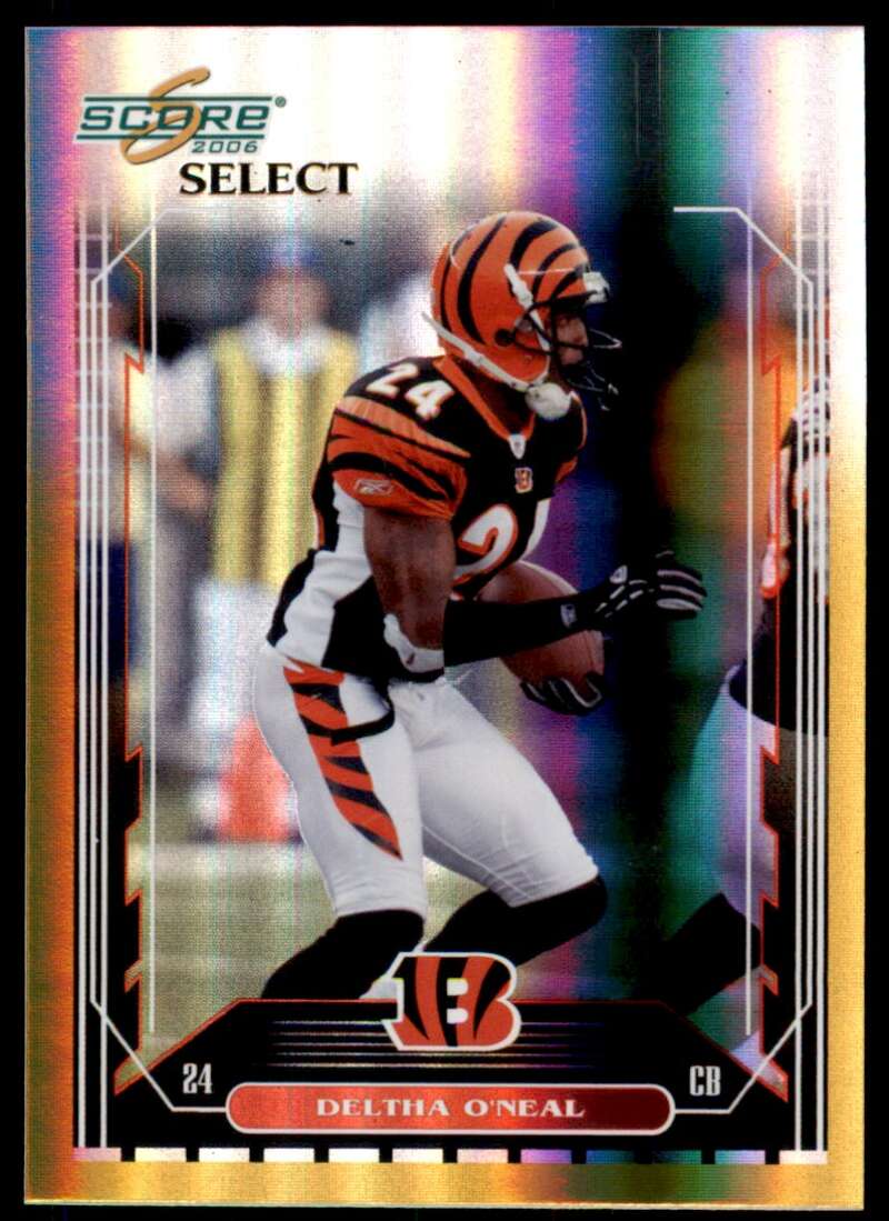 Deltha O'Neal Card 2006 Score Select Gold #60 Image 1