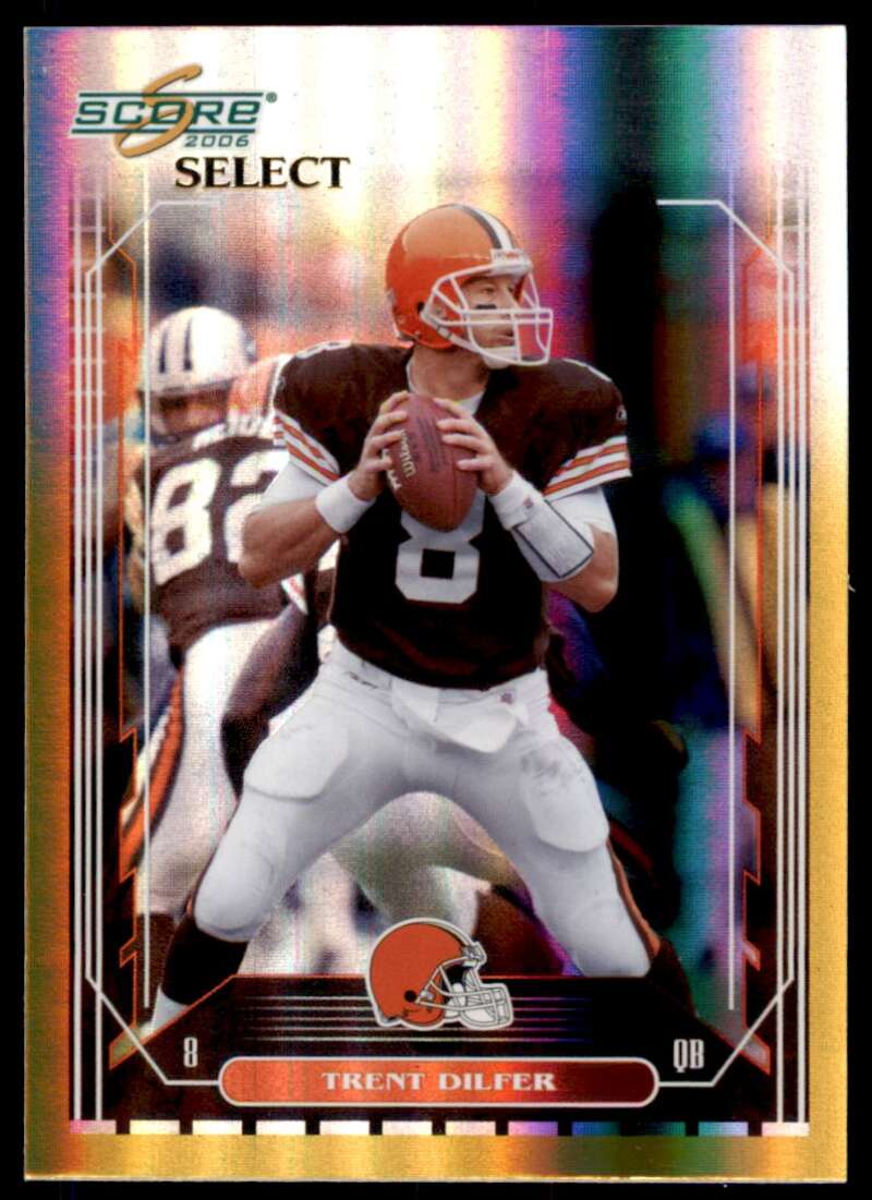 Trent Dilfer Card 2006 Score Select Gold #66 Image 1