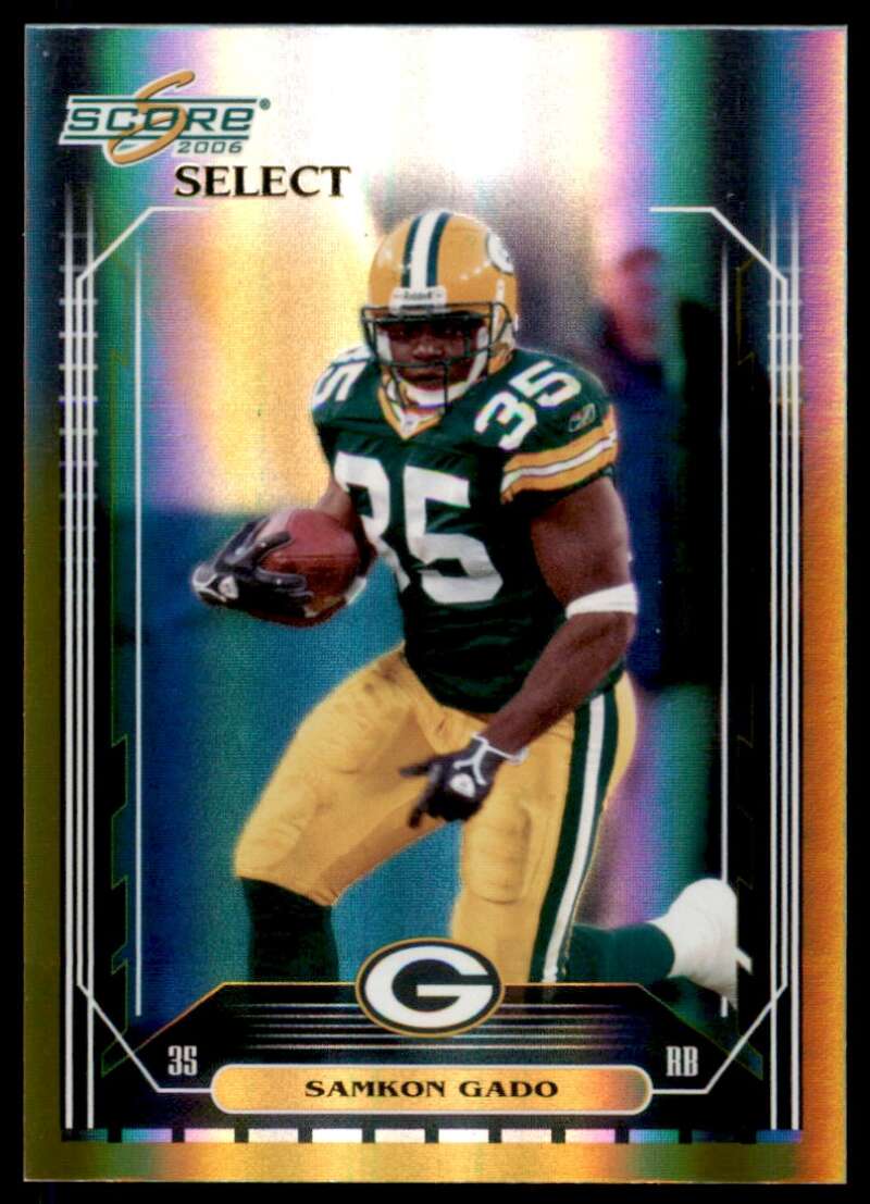 Samkon Gado Card 2006 Score Select Gold #98 Image 1