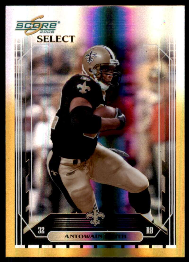 Antowain Smith Card 2006 Score Select Gold #176 Image 1