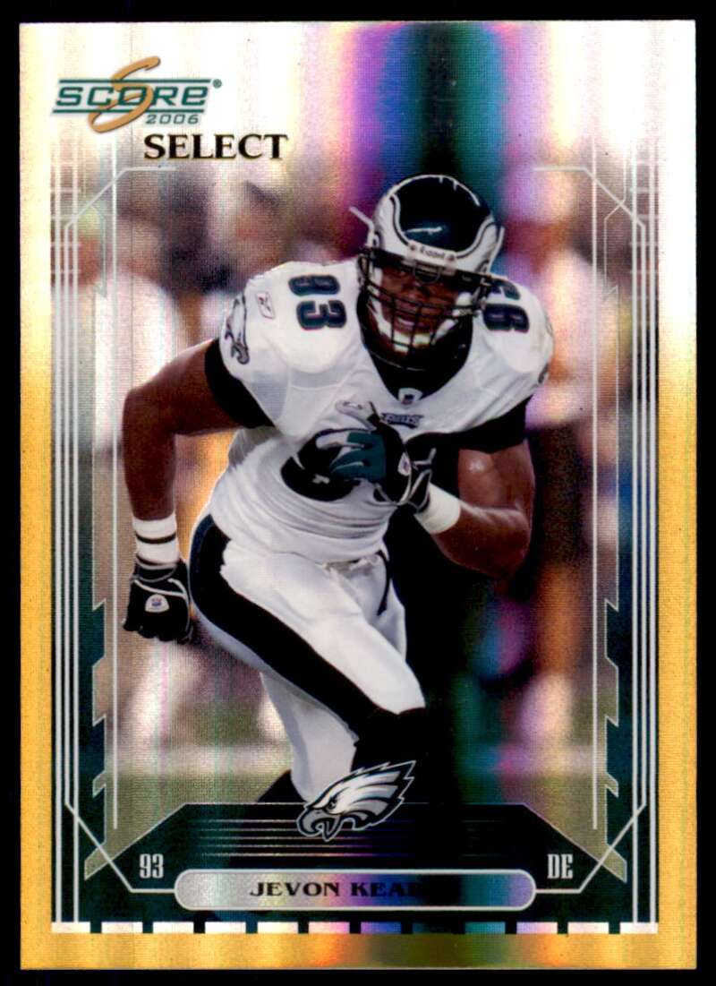 Jevon Kearse Card 2006 Score Select Gold #210 Image 1