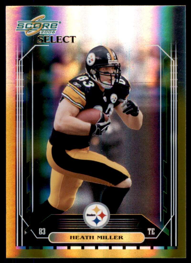 Heath Miller Card 2006 Score Select Gold #219 Image 1