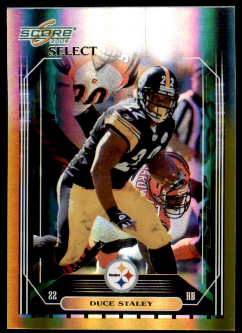 Duce Staley Card 2006 Score Select Gold #221 Image 1