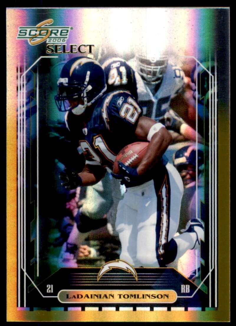 LaDainian Tomlinson Card 2006 Score Select Gold #225 Image 1