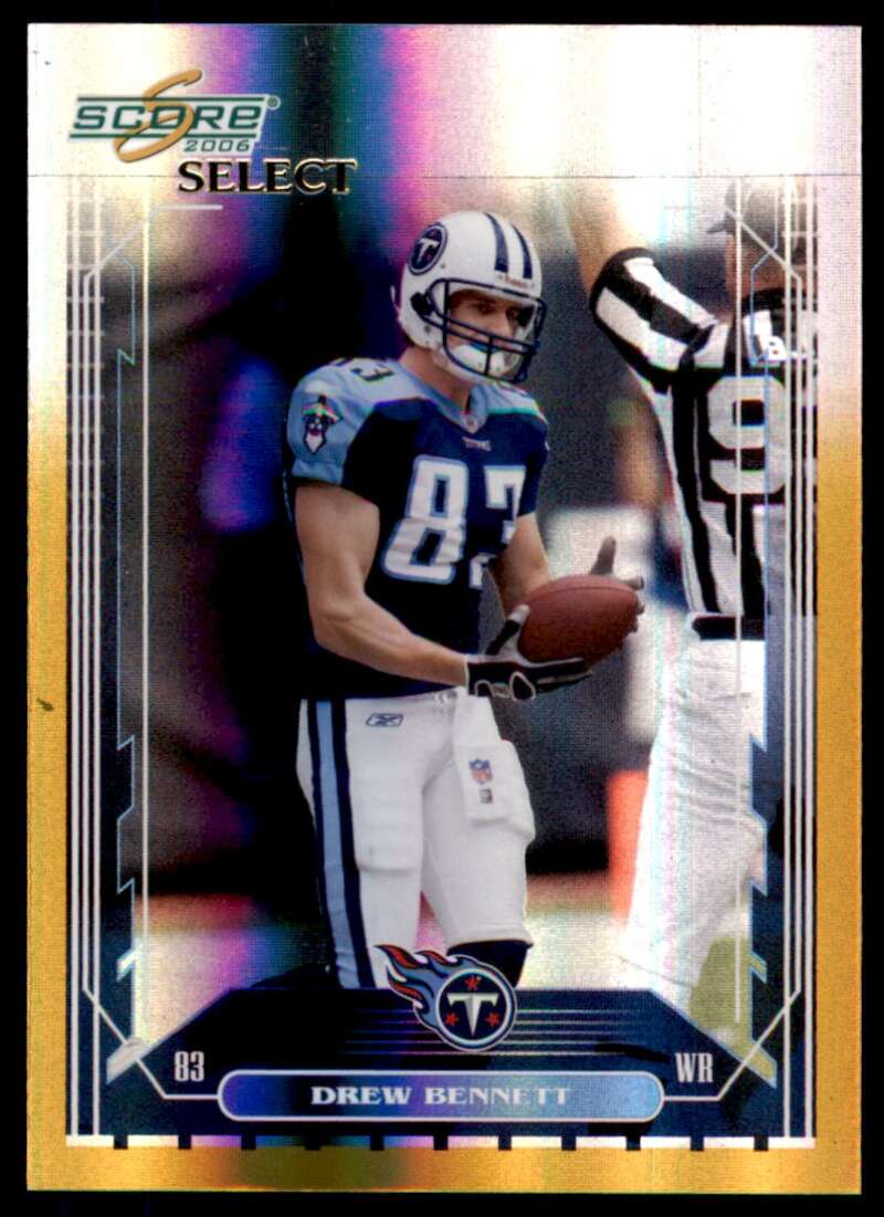 Drew Bennett Card 2006 Score Select Gold #267 Image 1