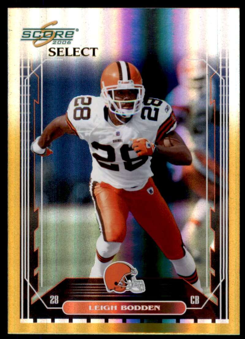 Leigh Bodden Card 2006 Score Select Gold #295 Image 1