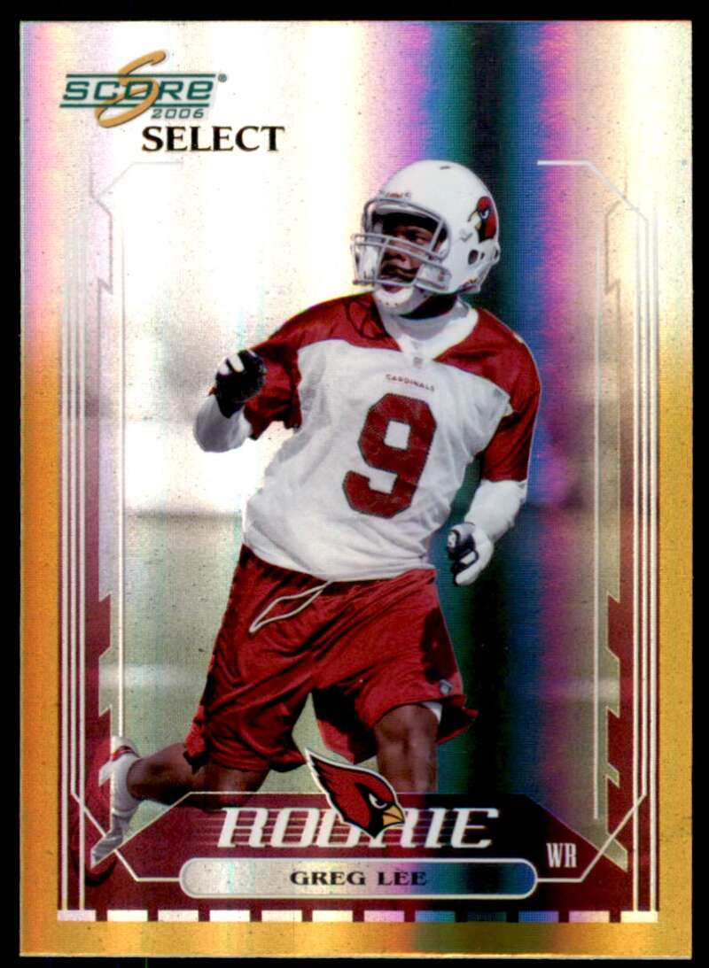 Greg Lee Card 2006 Score Select Gold #353 Image 1