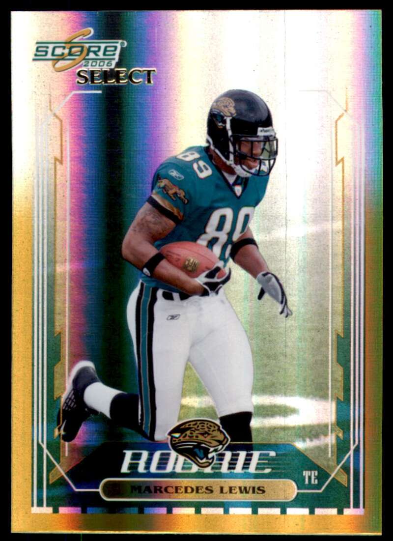 Marcedes Lewis Card 2006 Score Select Gold #357 Image 1