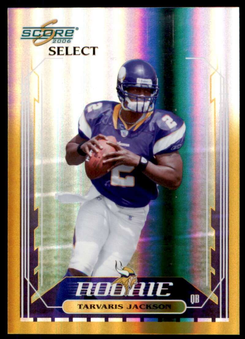 Tarvaris Jackson Card 2006 Score Select Gold #415 Image 1