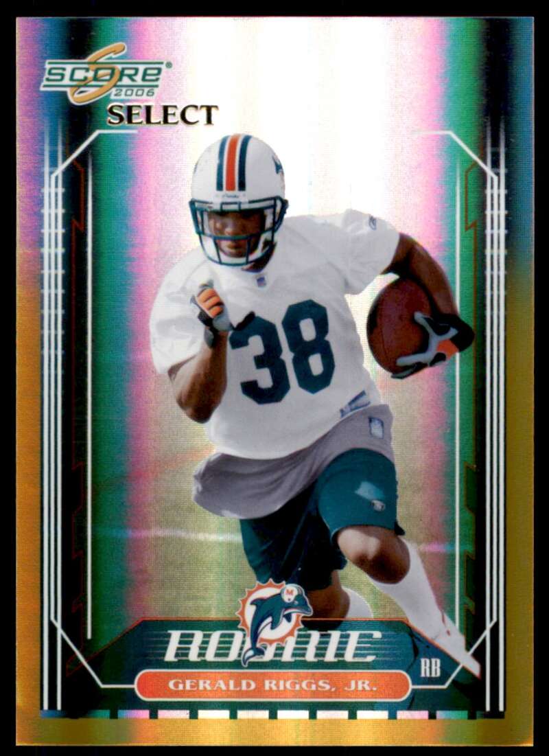 Gerald Riggs Card 2006 Score Select Gold #425 Image 1