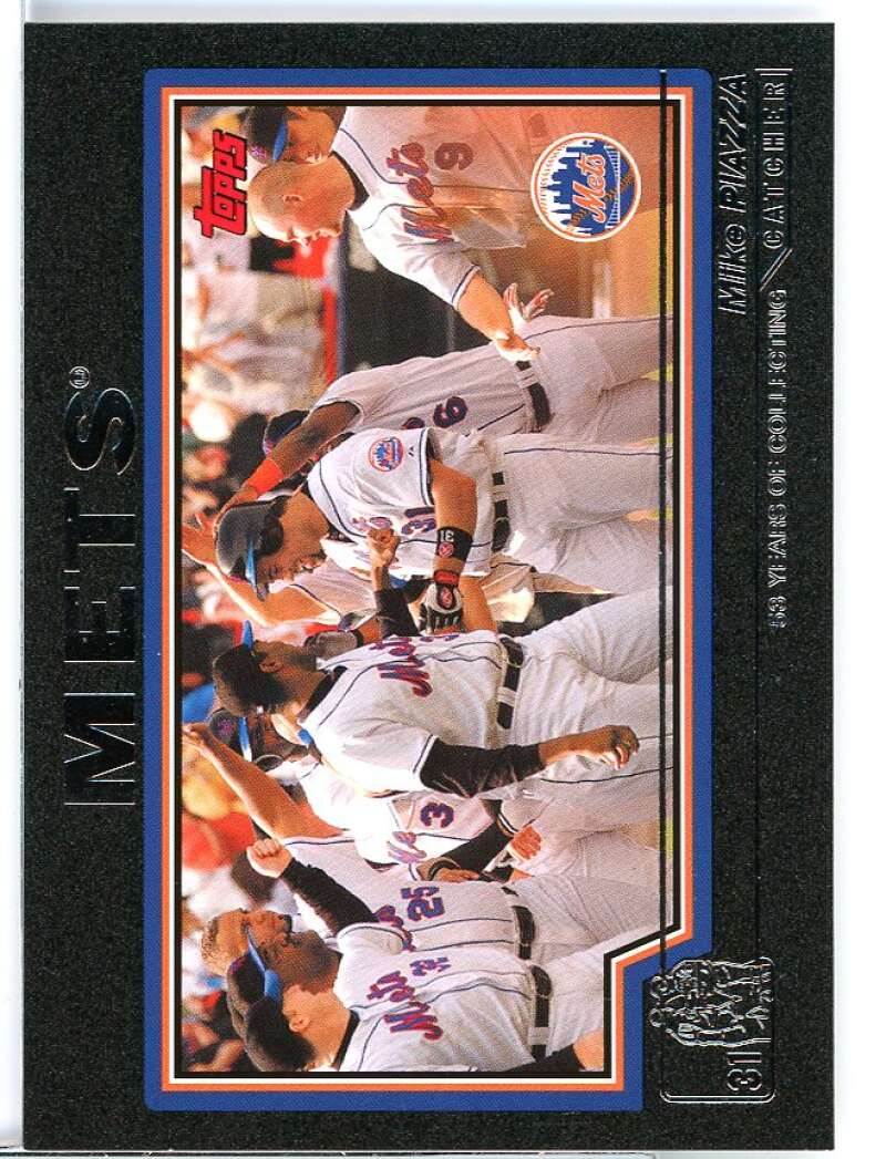 Mike Piazza Card 2004 Topps Black #31 Image 1