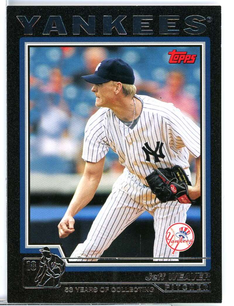 Jeff Weaver Card 2004 Topps Black #33 Image 1