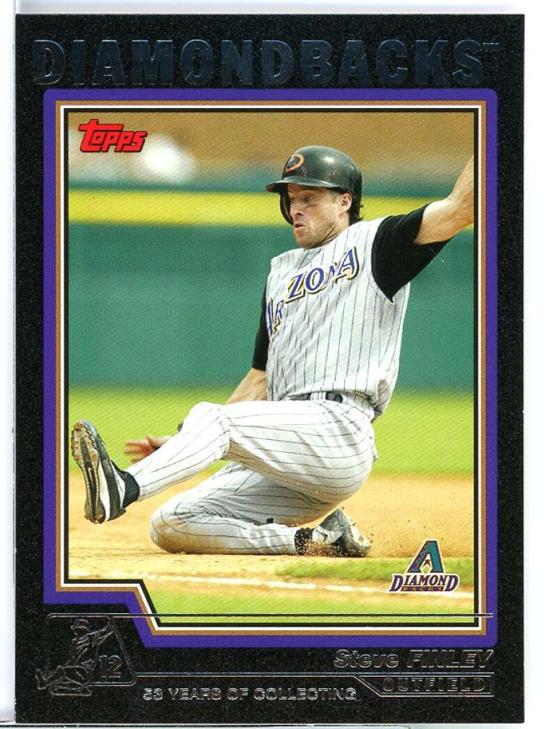 Steve Finley Card 2004 Topps Black #44 Image 1