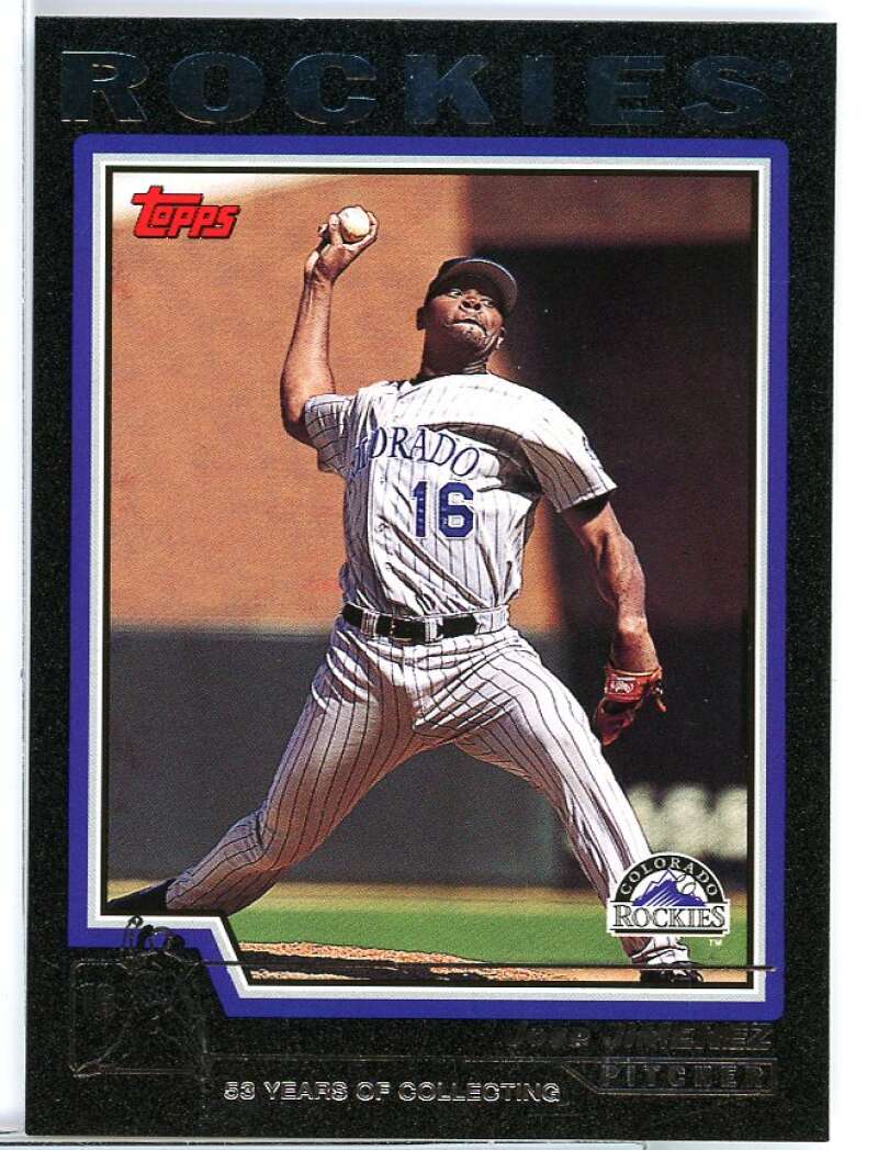 Jose Jimenez Card 2004 Topps Black #53 Image 1