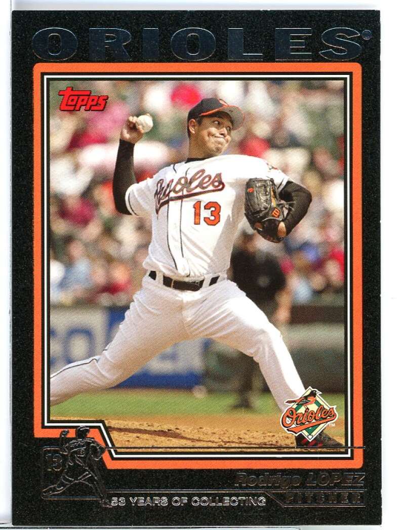 Rodrigo Lopez Card 2004 Topps Black #81 Image 1