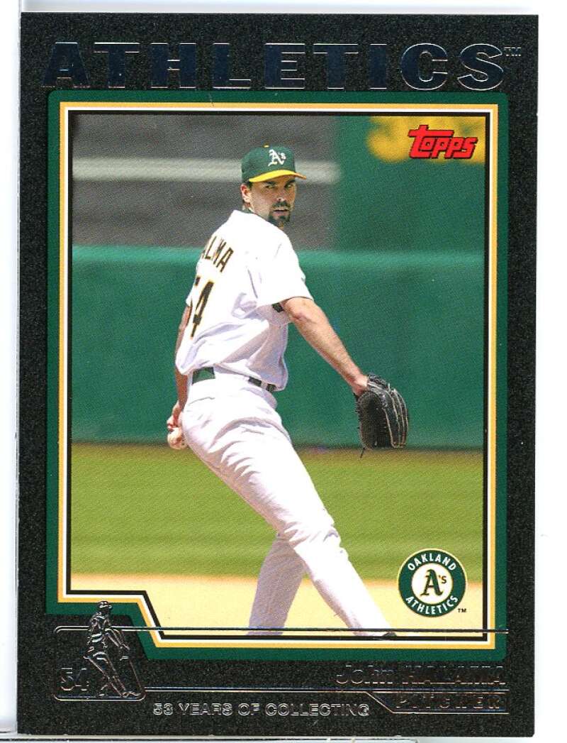 John Halama Card 2004 Topps Black #99 Image 1