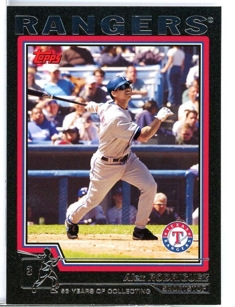 Alex Rodriguez Card 2004 Topps Black #100 Image 1