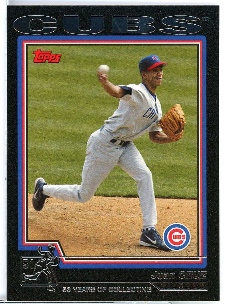 Juan Cruz Card 2004 Topps Black #107 Image 1