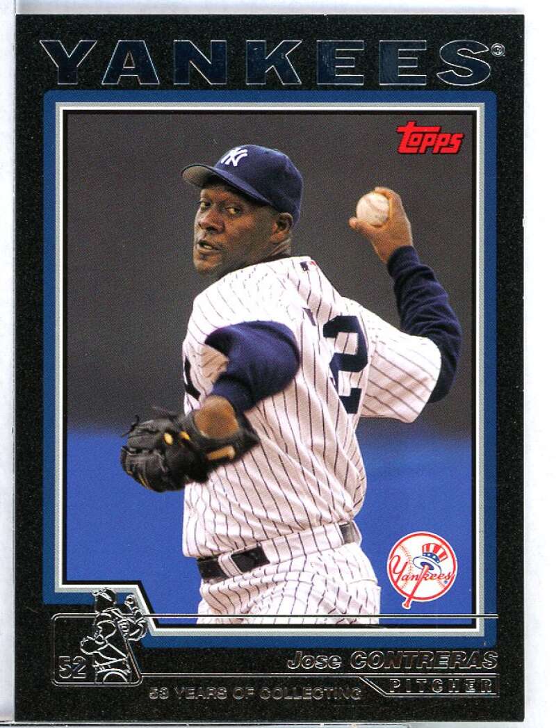 Jose Contreras Card 2004 Topps Black #116 Image 1