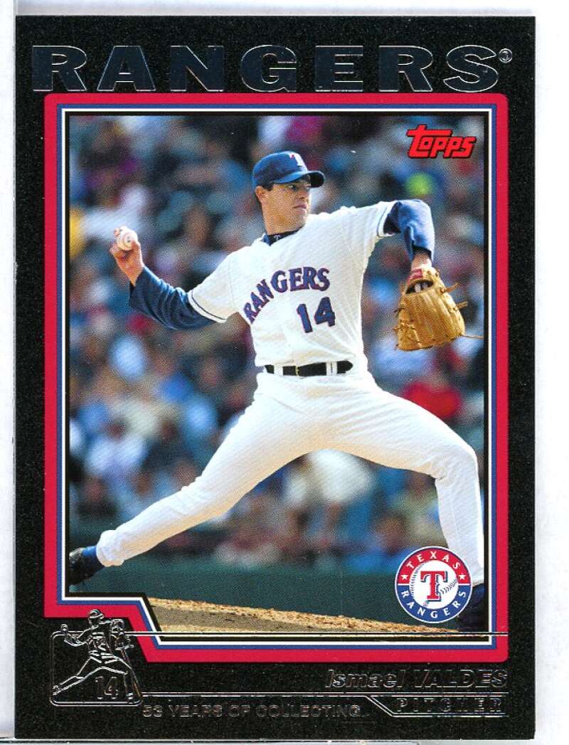 Ismael Valdes Card 2004 Topps Black #123 Image 1