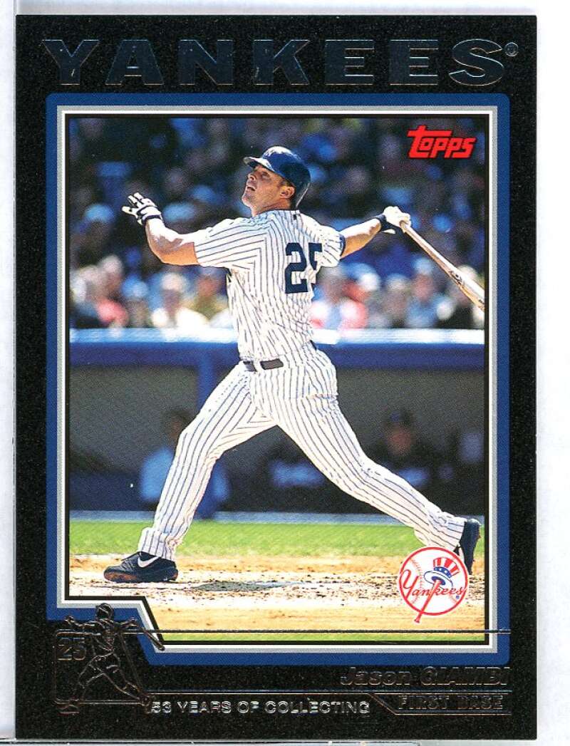 Jason Giambi Card 2004 Topps Black #150 Image 1