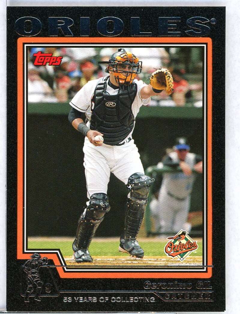 Geronimo Gil Card 2004 Topps Black #163 Image 1